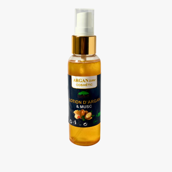 2 Lotion d’Argan au Musc