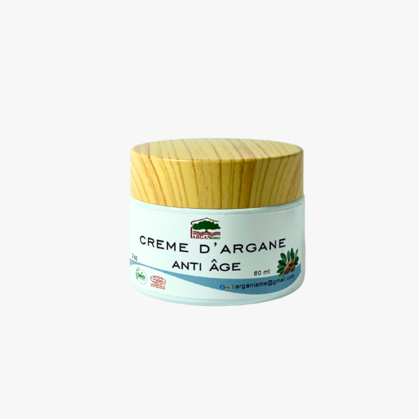Crème Anti-Âge Argan Pot Verre