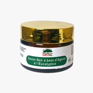 83 Savon Noir à base d'Argan à l'Eucalyptus