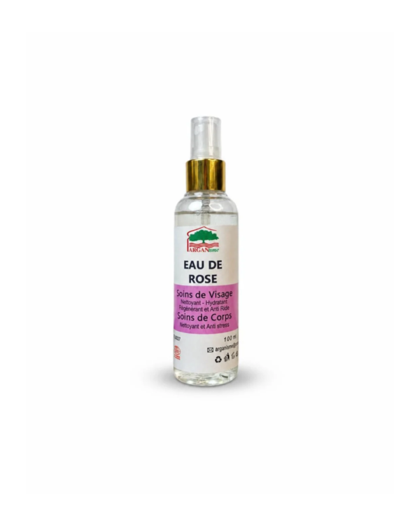 Eau de rose naturelle du Maroc 100 ml – Arganisme