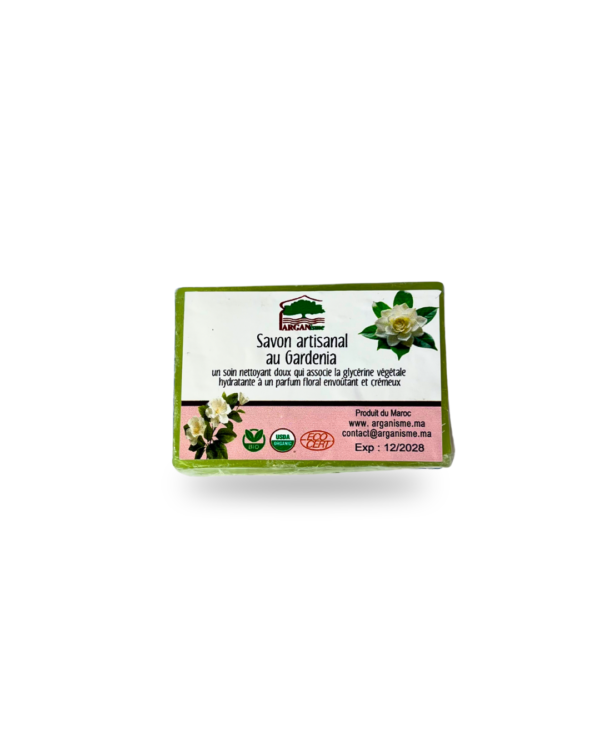 Savon artisanal au gardénia – Arganisme