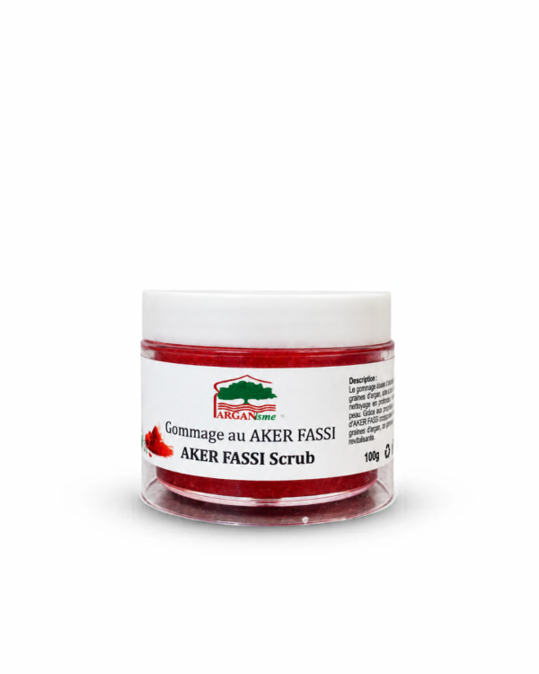 Gommage Aker Fassi du Maroc – soin exfoliant naturel Arganisme